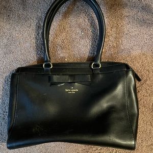Kate Spade purse.  Black leather.  No riips or tears. Used once.